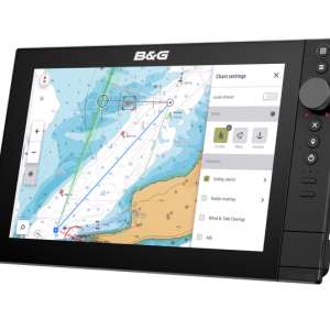 B&G 000-16024-001 ZEUSSR12 USCMAP NOSONAR C-MAP DISCOVER X Chart Coverage For North America; 12 Inch Display; 1280 x 800 Pixels Resolution; Touchscreen With Rotary Dial And Keypad; 13.34 Inch Width x 3.34 Inch Depth x 8.2 Inch Height