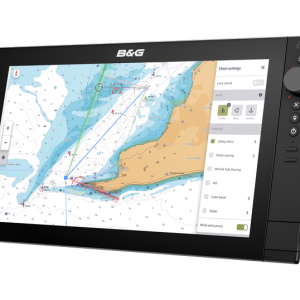 B&G 000-16027-001 ZEUSSR16 USCMAP NOSONAR C-MAP DISCOVER X Chart Coverage For North America; 16 Inch Display; 1920 x 1080 Pixels Resolution; Touchscreen With Rotary Dial And Keypad; 16.67 Inch Width x 3.49 Inch Depth x 9.51 Inch Height