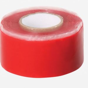 EAST PENN 04368 TAPE SELF FUSING AUTO 10 Provides Water Proof Seal On Wire Splices/ Battery Terminals/ Cable Splices/ Automotive Hoses/ Marine Connections/ Tool Grip Enhancement; 10 Foot Roll; Red