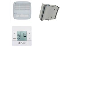 GE RVACS-DKITW ELECTRONIC DUCTED UPGRADE KITWHT For Upgrading RVs To The Appliances S Series RVAC Solutions; Ducted; Fits 14 Inch x 14 Inch Vent Openings; White; With Single Zone Control Unit (RGREC3A)