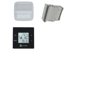 GE RVACS-NKITB ELECTRONIC NON-DUCTED UP KITBLK For Upgrading RVs To The GE Appliances S Series RVAC Solutions; Non-Ducted; Fits 14 Inch x 14 Inch Vent Openings; Black; With Single Zone Control Unit (RGREC3A)
