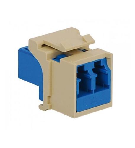 ICC IC107LC2IV MODULE, FIBER OPTIC, LC, DUPLEX, IVORY