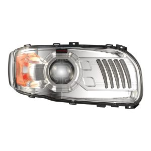 JW SPEAKER 0556691 9600-12V HL RH CHROME LED Bulb; High And Low Beam With Built-In Daytime Running Light/ Turn Signal Light; White/ Amber Bulbs; 2.1 Amp Draw At 12 Volt DC Low Beam/ 4.2 Amp Draw At 12 Volt DC High Beam
