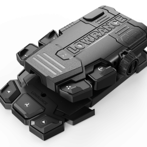 LOWRANCE 000-16177-001 FOOT PEDAL _ADV WIRELESS_PWR CBLE_M For Use With Lowrance And Simrad Electric Steering Trolling Motors; Manual Operation; Black; Advanced Wireless Foot Pedal; Supports 3 AA Battery/ 12 Volt Power