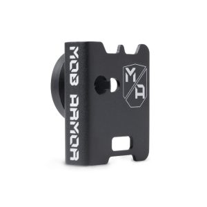 MOB ARMOR MOB-RAD-HH RAD MOUNT Universal Clip Mount; Magnetic Mount; Powder Coated; Black; 5052 Billet Aluminum