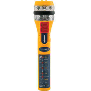 OCEAN SIGNAL 750S01710 Man Overboard Locator; rescueME EDF1; Manual Activation (LB10F Replacement Battery Sold Separately)