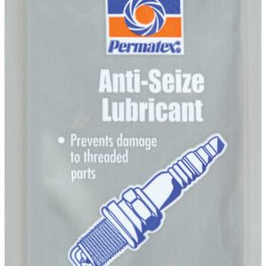 PERMATEX 09975 CNTRMNS CHOICE ANTI-SEIZE Used For Spark Plugs/ Cylinder Head/ Exhaust Head Bolts/ Anchor Pins On Brake Assemblies/ U-Bolts/ Spring Bolts/ Hinges/ Gears/ Chain/ Sprockets And Rollers; 4 Gram Packet; Aluminum/ Copper/ Graphite Lubricants