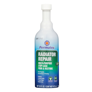 PERMATEX 30301 PX RADIATOR REPAIR 16 OZ Used To Stop Leaks In Radiator And Reduce The Overheating Of Engine; Coolant Additive; Single; Red; 16 Ounce Bottle