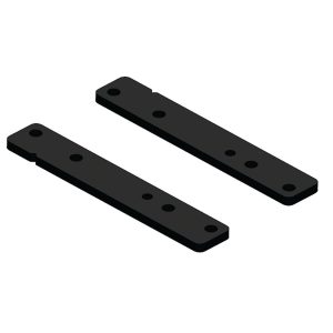 REESE 30924 23-UP SD OUTER MOUNTING BRACKET For Vehicles That Come Equipped With Factory Welded Inner Brackets To Increase Stability/ For Use With Part Number 30183; 27500 Pound Capacity; Powder Coated; Black Steel