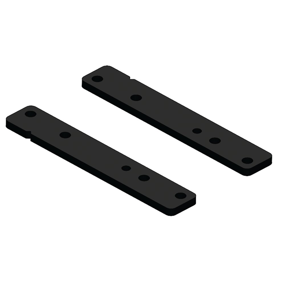 REESE 30924 23-UP SD OUTER MOUNTING BRACKET For Vehicles That Come Equipped With Factory Welded Inner Brackets To Increase Stability/ For Use With Part Number 30183; 27500 Pound Capacity; Powder Coated; Black Steel