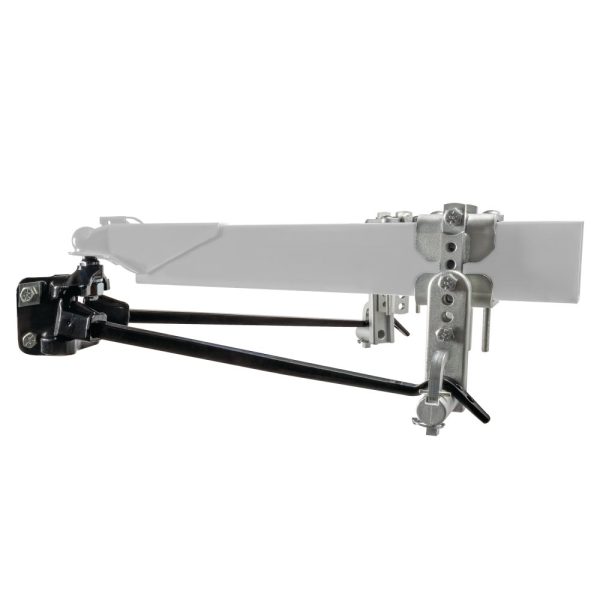 REESE 66093 Weight Distribution Hitch with Active Sway Control, 10,000 lbs. Capacity, Black