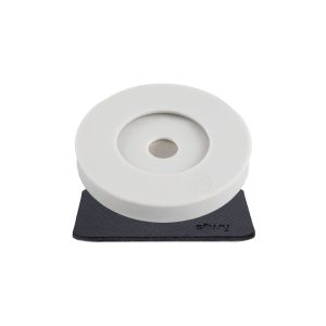 SILWY MAGNET MKS-G-1 STEMWARE MAGNETIC CONDOM GREY Round; 3.3 Inch Diameter x 1/2 Inch Height; Gray; Silicone; Without Coaster Holder; For Non Magnetic Base Glass; Single; With One Magnet And One Coaster