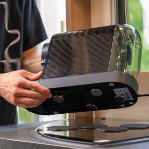 SILWY MAGNET PB-XXL-B-16 MAGNETIC POWER BUNDLE BLACK XXL Used To Hold Coffee Machines And Kettles; Round; 3M Double Sided Adhesive Dots Attachment; 1 Inch Diameter Magnet