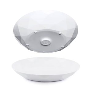 SILWY MAGNET S0TE-1404-2-W SILWY UNIVERSAL-MAGNET-TELLER WHITE 2 Magnetic Plates; White; Plastic; 9.4 Inch Diameter x 1-1/2 Inch Height; BPA/ Melamine Free; Not Dishwasher And Microwave Safe; Integrated Magnet Base