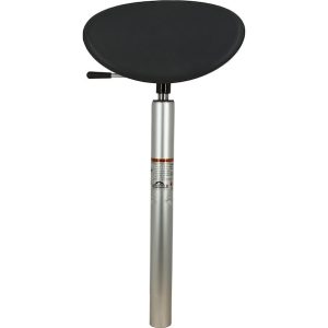 SPRINGFIELD 1040352-PIC PLUG-IN UNIVERSAL PED CHARCOAL Fishing Seat; Stand Up Seat; Adjustable; Non-Foldable; Charcoal; Without Headrest; ABYC Code H-31 AD