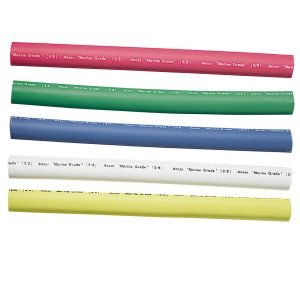 ANCOR 304506 ADHESIVE LINED HEAT SHRINK TUBING - 5-PACK, 6 INCH, 12 TO 8 AWG, ASSORTED COLORS