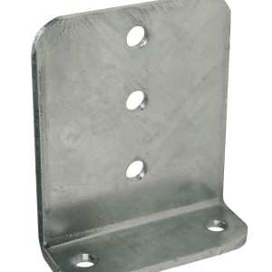 C.E. SMITH 10160A40 Vertical 90 Bunk Bracket - 5 INCH x 6 INCH - Aluminum [10160A40]