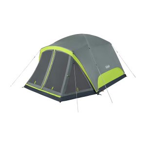 COLEMAN 2207041 6-Person Skydome Camping Tent w/Screen Room - Rock Grey