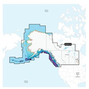 GARMIN 010-C1485-00 Garmin Navionics Vision+ Canada We, Compatible With Garmin Gps Navigation Systems/ Chart Plotters; Detailed Coverage Of Canada West And Alaska Lakes Rivers And Coastal; Region Code: Nvus013r; On Sd/micro-sd Card