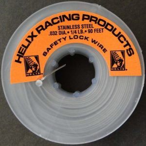 HELIX RACING 112-0032 .032FT 1/4LB SPOOL STAINLESS STL, 0.032 Inch Diameter; Stainless Steel; 0.25 Pound Spool