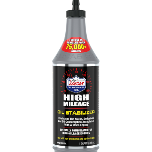 LUCAS OIL 10118 Oil Additive; Use With Synthetic And Semi-Synthetic Oil; High Mileage; Use To Eliminate Sludge Deposit/ Excessive Friction And Heat/ Dry Starts/ Stops Oil Consumption And Smoking/ Engine Knock/ Dampens Engine Noise/ Stabilization Of Oil P