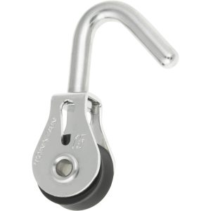 RONSTAN RF15180 SERIES 15 BALL BEARING UTILITY BLOCK - SINGLE, SWIVEL HOOK HEAD