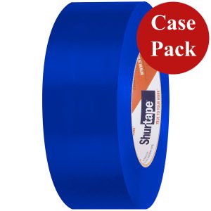SHURTAPE 105731C UV-Resistant Marine Heat Shrink Tape - 48MM x 55M Roll - Straight Edge Blue *Case of 24 Rolls*