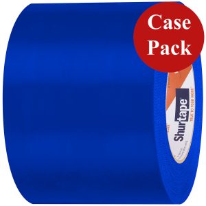 SHURTAPE 105743C UV-Resistant Marine Heat Shrink Tape - 96MM x 55M Roll - Serrated Edge Blue *Case of 12 Rolls*