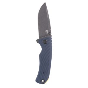 SOG 11-06-03-43 Tellus ATK 3.5 INCH Folding Pocket Knife (Squid Ink + Yellow)