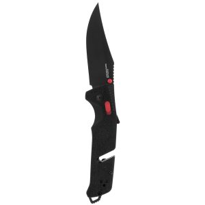 SOG 11-12-01-41 Trident AT 3.7 INCH Folding Pocket Knife (Black & Red)