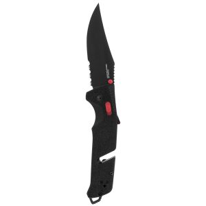 SOG 11-12-02-41 Trident AT 3.7 INCH Folding Pocket Knife (Black & Red)