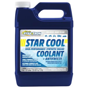 STAR BRITE 033200 STAR COOL - HI-PERF EXTENDED LIFE P; Ready-To-Use For High Performance Synthetic Engine; Blue; Extends Service Life Over 4000 Hours For Gas Vehicle; Antifreeze; 1 Gallon Jug; Single; With US Label; Ready-To-Use For High Performance Synt