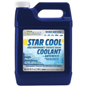 STAR BRITE 033264 STAR COOL - HI-PERF EXTENDED LIFE P; Ready-To-Use For High Performance Synthetic Engine; Blue; Extends Service Life Over 4000 Hours For Gas Vehicle; Antifreeze; 64 Ounce Jug; Single; With US Label; Ready-To-Use For High Performance Synt