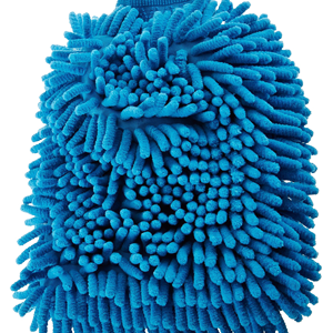 STAR BRITE 040105 WASH MITT MICRO FIBER REG; Microfiber; Blue; With Knitted Cuff; With US Label