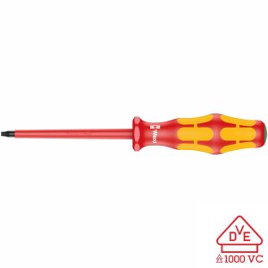 WERA 05006169001 VDE Insulated Screwdriver: TORX TX #9 x 80mm