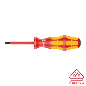 WERA 05006170001 VDE Insulated Screwdriver: TORX TX #10 x 80mm