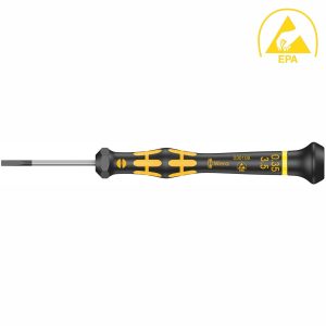 WERA 05030108001 ESD-Safe Micro Screwdriver: Slotted 0.35 x 2.5 x 40mm