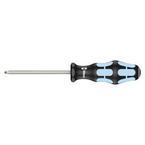 WERA 05032032001 Stainless Steel Screwdriver: Pozidriv PZ #2 x 100mm (with Lasertip)