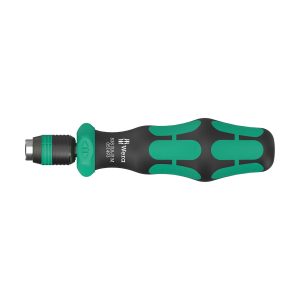 WERA 05051493001 Ratcheting Bit-holding Screwdriver Handle with Quick Release Chuck