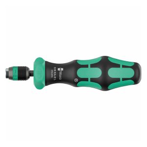 WERA 05051494001 Ratcheting Bit-holding Screwdriver Handle with Quick Release Chuck