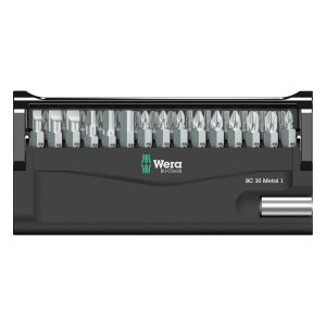 WERA 05057440001 1/4 INCH Screwdriver Bit Set and Carrying Case (30 Piece)