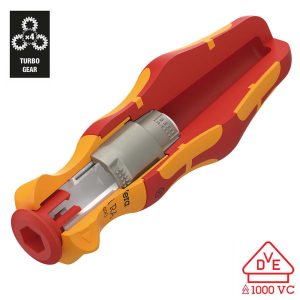 WERA 05057490001 Ratcheting VDE Insulated Bit Holding Screwdriver Handle