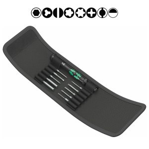 WERA 05073676001 Screwdriver Electronic Multi-Bit Set with Bit Holder (11 Piece)