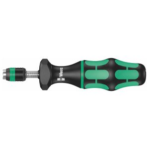 WERA 05074700001 Adjustable Torque (0.3 - 1.2 NM) Screwdriver Handle with Quick-Release Chuck (NM Scale)