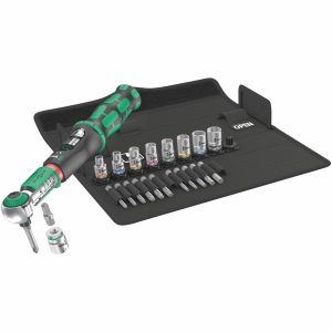 WERA 05075832001 Metric Safe Torque Wrench/Bit Set - 2.0-12 Nm (23 Piece)