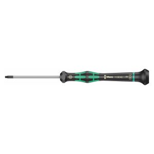 WERA 05118046001 Micro Precision Tamper-Proof TORX Screwdriver - BO TX #8 x 60mm (with Bore Hole)