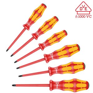 WERA 05133356001 Insulated TORX Screwdriver Set (6-Piece Set)