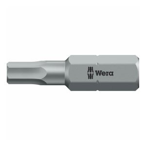 WERA 05135060001 SAE Size 0.05 INCH x 25mm Hex-Plus Bit