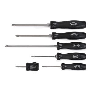 WILLIAMS 100P-6PD Endurogrip Phillips Screwdriver Set (6 Piece)