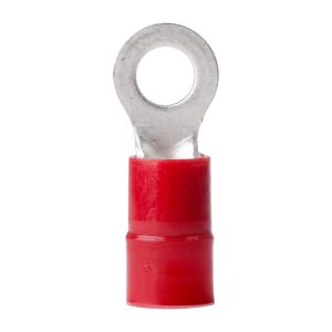 ANCOR 222234 8 AWG - 1/4 INCH NYLON RING TERMINAL - 100-PACK